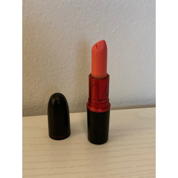 MAC Cosmetics Viva Glam Nicki Minaj Pink Lipstick Limited Edition *USED* Rare - Picture 7 of 10